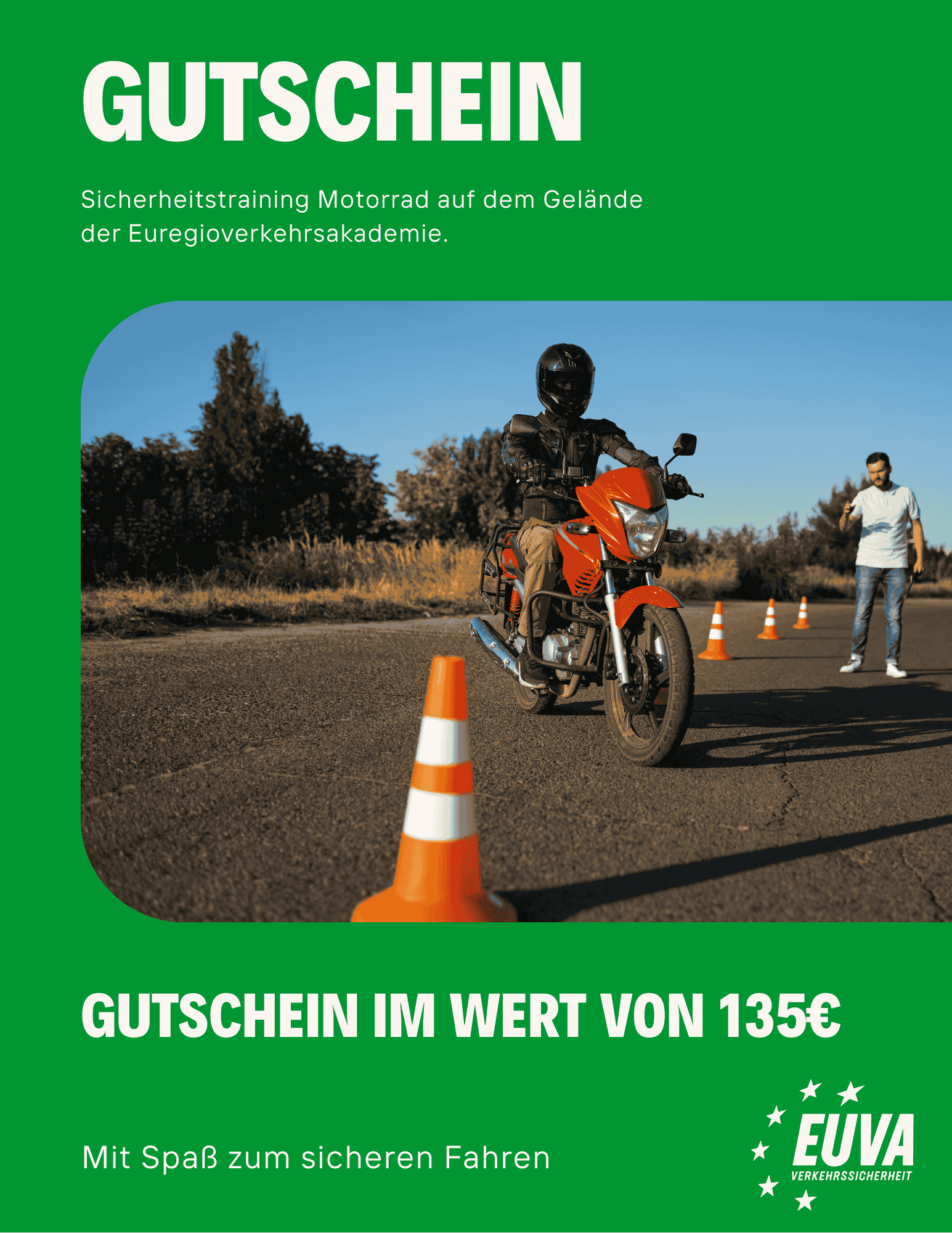 Motorrad-Training Test